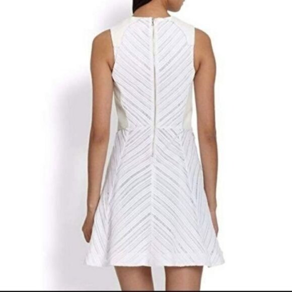 RAG & BONE White Basha Sleeveless Burnout Dress - Picture 8 of 16